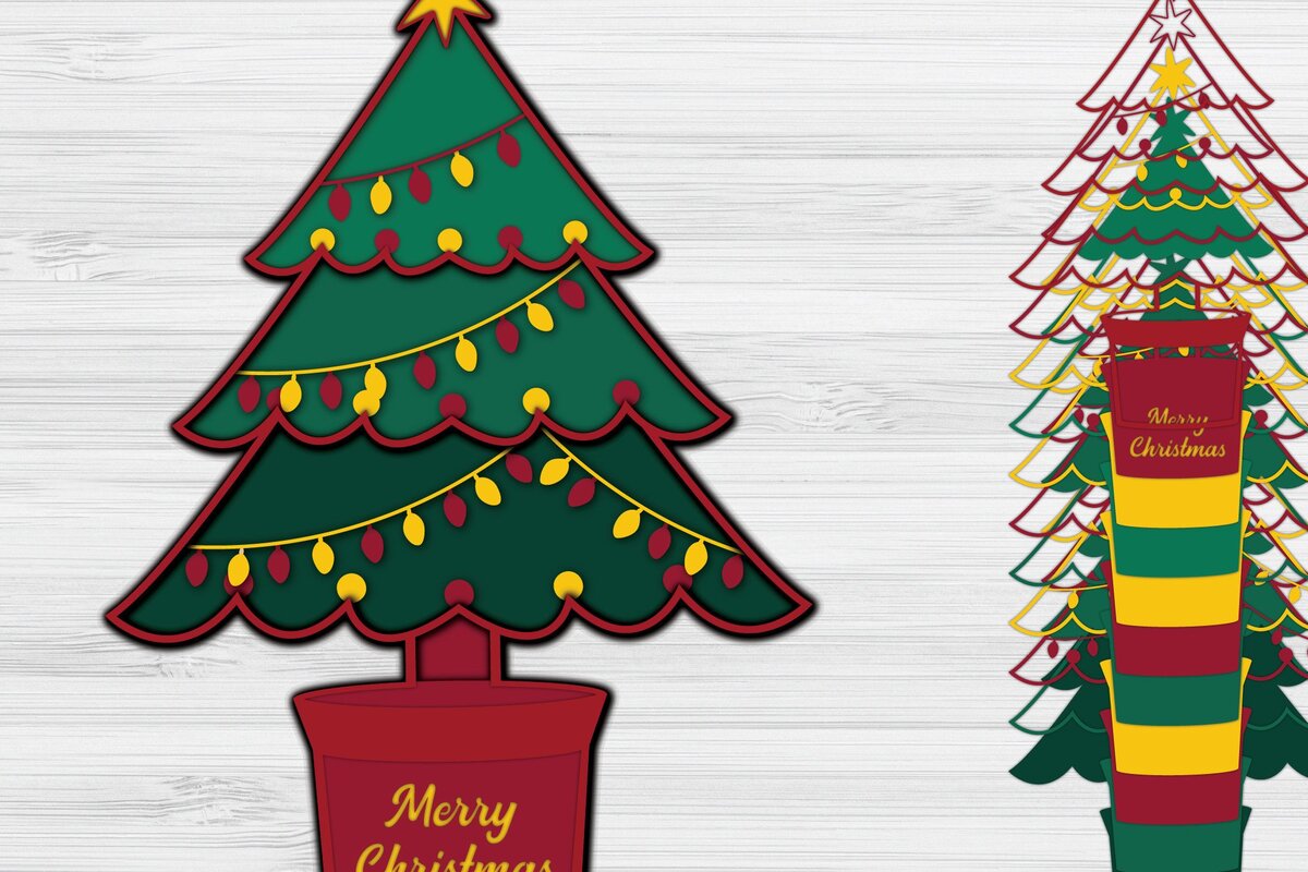 Intra απο ξύλο plywood  Χρώμα wenge 3mm-4mm πάχος - Κοπή χριστουγεννιάτικου δέντρου σε τρισδιάστατο Δίασταση 1200x1200 cm INTRAFABR-105850516