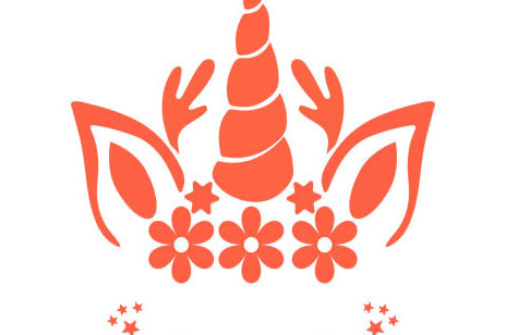 Σετ των 2 Intra απο ξύλο plywood  Χρώμα wenge 3mm-4mm πάχος - Χριστουγεννιάτικο Μονόκερος Κεφάλια και Πρόσωπα Εικονογράφηση Δίασταση 15x15 cm INTRAFABR-105053776