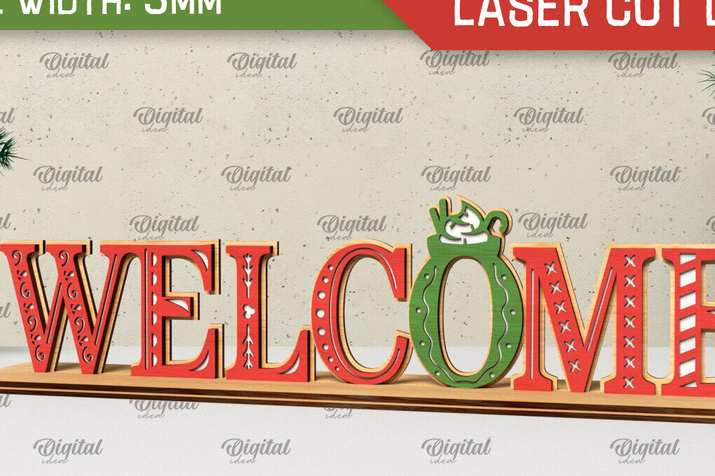 Intra απο ξύλο plywood  Χρώμα wenge 3mm-4mm πάχος - Χριστουγεννιάτικη ξύλινη βάση Δίασταση 15x15 cm INTRAFABR-26395758