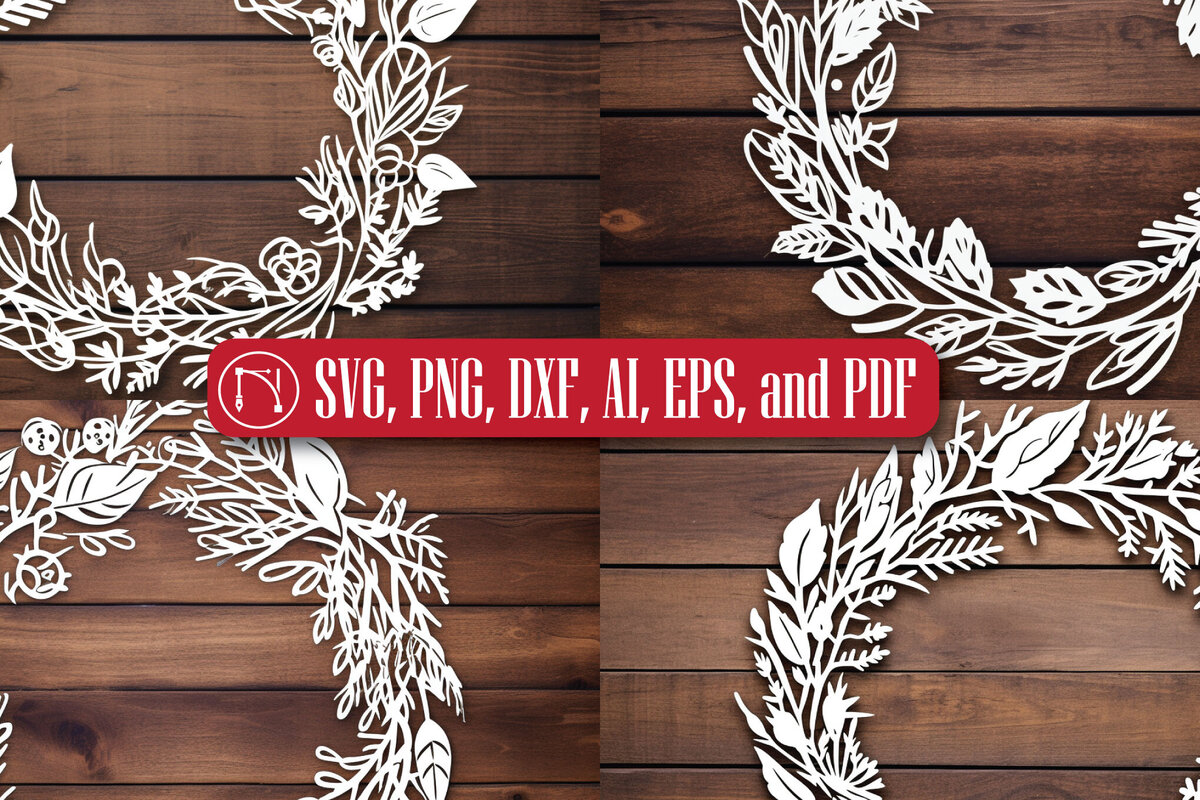 Σετ των 2 Intra απο ξύλο plywood  Χρώμα wenge 3mm-4mm πάχος - Χριστουγεννιάτικο στεφάνι στολίδι Πακέτο Δίασταση 4x4 cm INTRAFABR-122736846