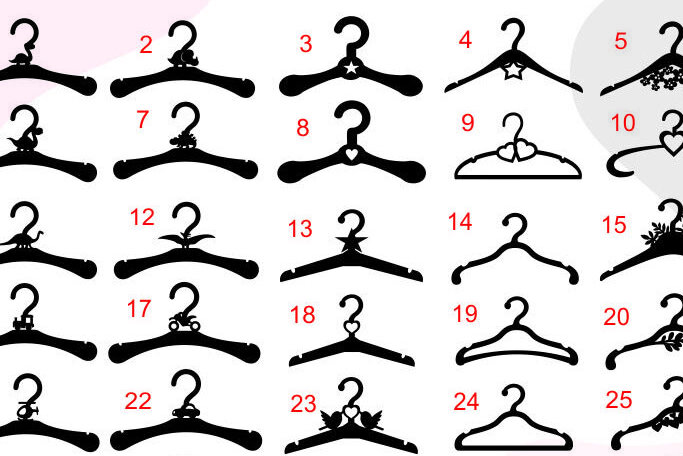 Intra απο ξύλο plywood  Χρώμα wenge 3mm-4mm πάχος - Κρεμάστρες ρούχων , Βρεφικές κρεμάστρες Δίασταση 20x20 cm INTRAFABR-107013124