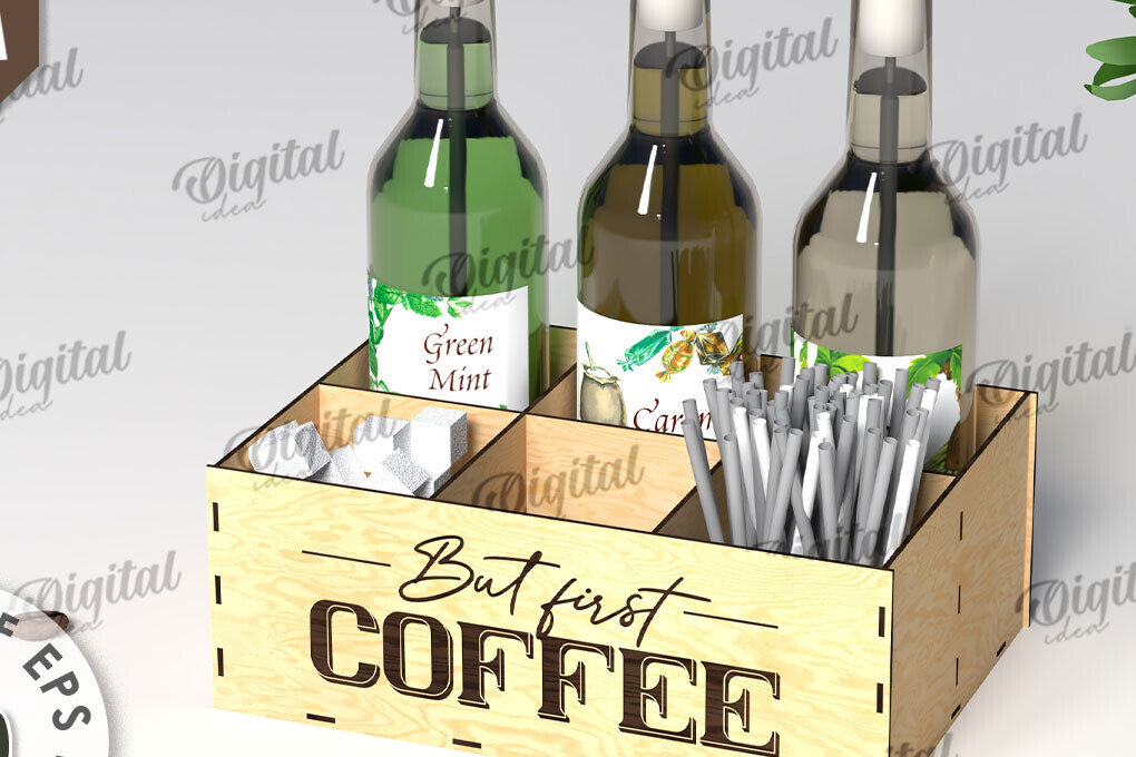 Intra απο ξύλο plywood  Χρώμα wenge 3mm-4mm πάχος - με λέιζερ για σιρόπι καφέ Δίασταση 30x20 cm INTRAFABR-26104286