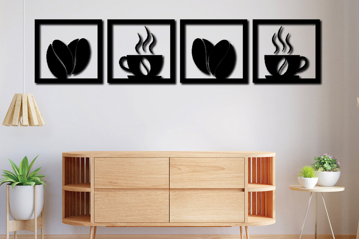 Intra απο ξύλο plywood  Χρώμα wenge 3mm-4mm πάχος - Διακόσμηση τοίχου καφέ με λέιζερ 3D 15 Δίασταση 30x20 cm INTRAFABR-115870288