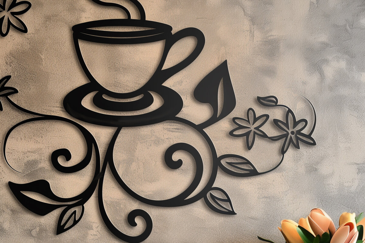 Σετ των 2 Intra απο ξύλο plywood  Χρώμα wenge 3mm-4mm πάχος - Διακόσμηση τοίχου καφέ Σχέδιο Δίασταση 4x4 cm INTRAFABR-115870459