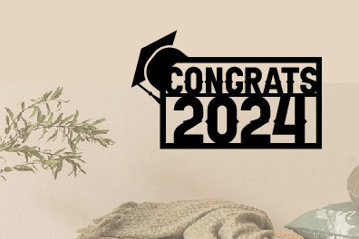 Intra απο ξύλο plywood  Χρώμα wenge 3mm-4mm πάχος - Συγχαρητήρια 2024 Metal Wall Art Δίασταση 40x50 cm INTRAFABR-90839374