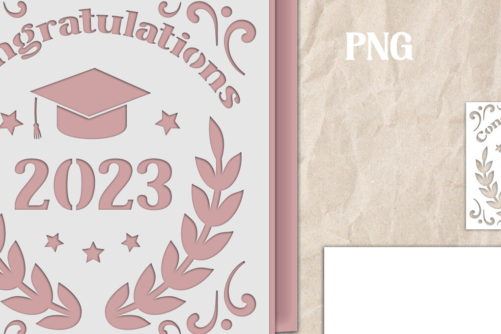 Σετ των 2 Intra απο ξύλο plywood  Χρώμα wenge 3mm-4mm πάχος - Συγχαρητήρια κάρτα με πολυεπίπεδη κοπή Δίασταση 20x20 cm INTRAFABR-105537246