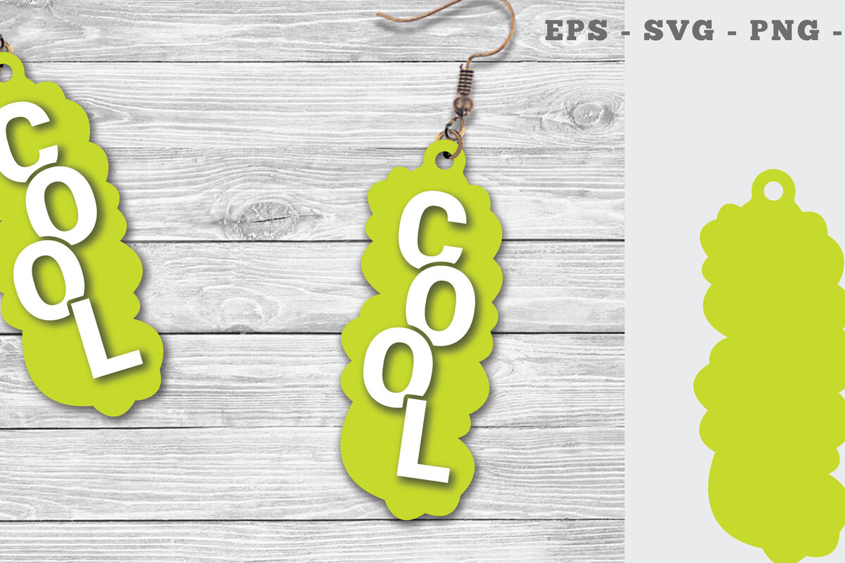 Σετ των 3 Intra απο ξύλο plywood  Χρώμα wenge 3mm-4mm πάχος - Δροσερά σκουλαρίκια κοπής με λέιζερ Δίασταση 3x3 cm INTRAFABR-104827247