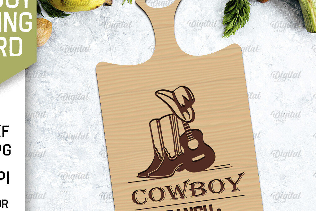 Intra απο ξύλο plywood  Χρώμα wenge 3mm-4mm πάχος - Cowboy Cutting Board Δίασταση 30x20 cm INTRAFABR-110250091