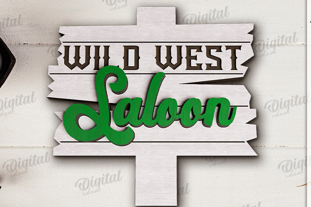 Intra απο ξύλο plywood  Χρώμα wenge 3mm-4mm πάχος - Διακόσμηση δίσκων Cowboy Tiered Δίασταση 30x20 cm INTRAFABR-122600935