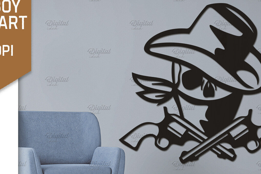 Intra απο ξύλο plywood  Χρώμα wenge 3mm-4mm πάχος - Cowboy Wall Art . Χαρτί καουμπόη Δίασταση 40x50 cm INTRAFABR-123041864