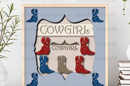 Intra απο ξύλο plywood  Χρώμα wenge 3mm-4mm πάχος - Cowgirl Multilayered, Cowgirl 3d διάνυσμα Δίασταση 30x20 cm INTRAFABR-99708641