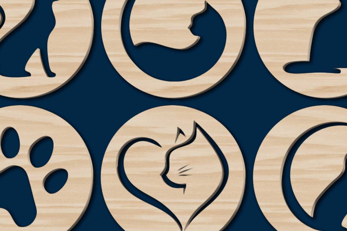 Intra απο ξύλο plywood  Χρώμα wenge 3mm-4mm πάχος - Πακέτο Cricut/Cut Cat Decor Δίασταση 20x20 cm INTRAFABR-43113558