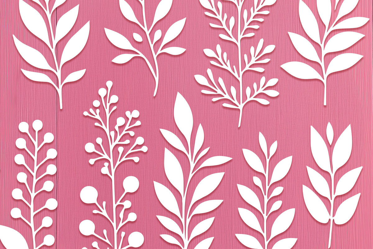 Intra απο ξύλο plywood  Χρώμα wenge 3mm-4mm πάχος - Cricut Natural Shapes Plant Cut File Δίασταση 40x50 cm INTRAFABR-68886385