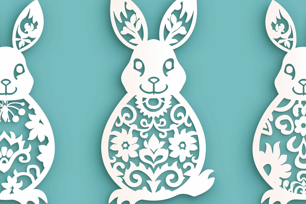 Σετ των 2 Intra απο ξύλο plywood  Χρώμα wenge 3mm-4mm πάχος - Πασχαλινό Πακέτο Paper Cricut Δίασταση 4x4 cm INTRAFABR-50428074