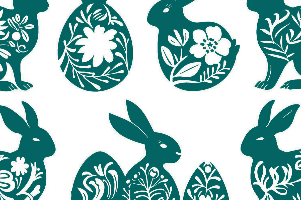 Σετ των 2 Intra απο ξύλο plywood  Χρώμα wenge 3mm-4mm πάχος - Πασχαλινό Πακέτο Paper Cricut Δίασταση 4x4 cm INTRAFABR-61607395