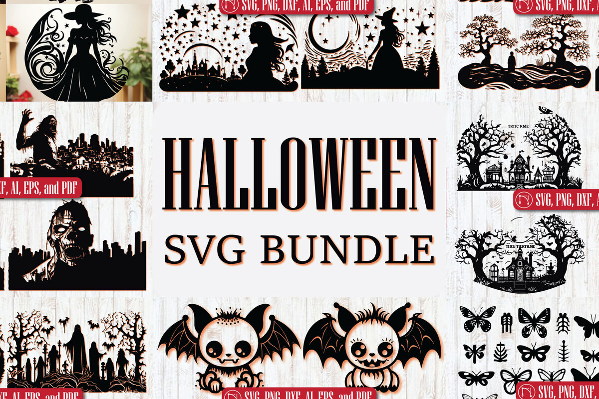 Σετ των 2 Intra απο ξύλο plywood  Χρώμα wenge 3mm-4mm πάχος - Πακέτο για Halloween Paper Cricut Δίασταση 15x15 cm INTRAFABR-111385172