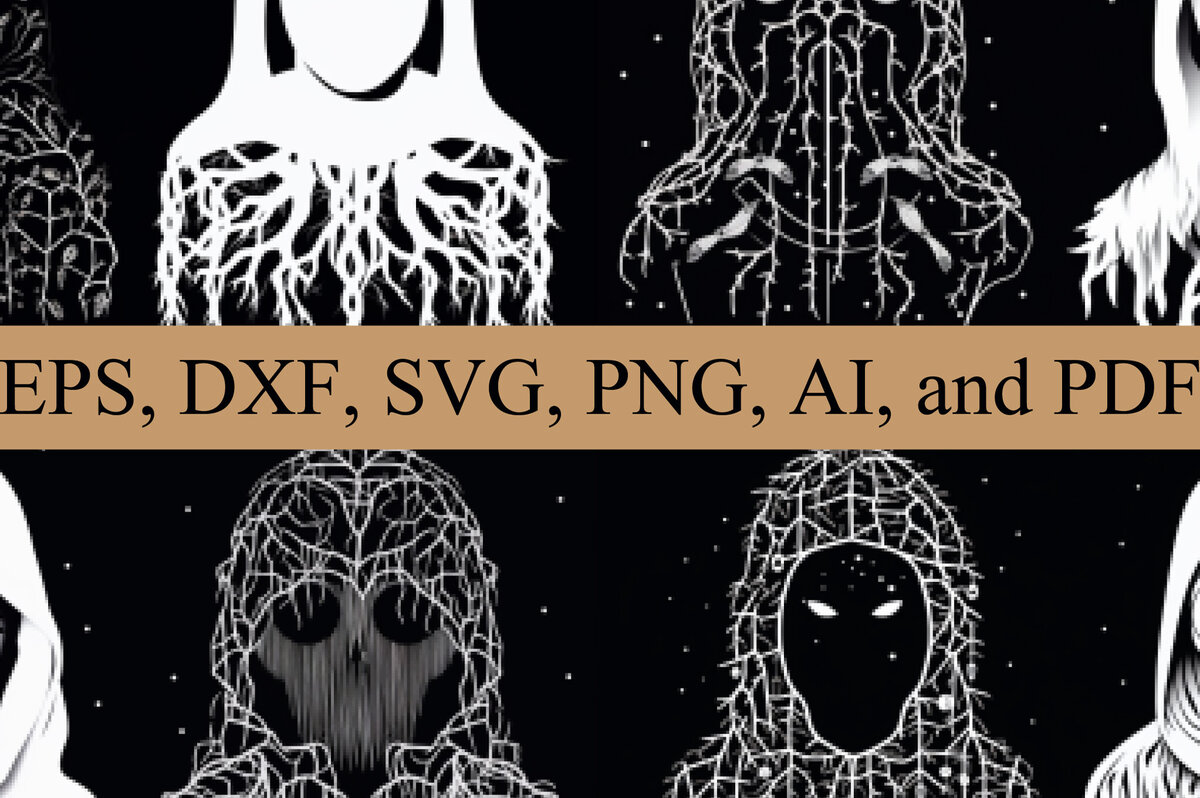 Σετ των 2 Intra απο ξύλο plywood  Χρώμα wenge 3mm-4mm πάχος - Πακέτο υ Cricut Spooky Cut Δίασταση 4x4 cm INTRAFABR-95128051