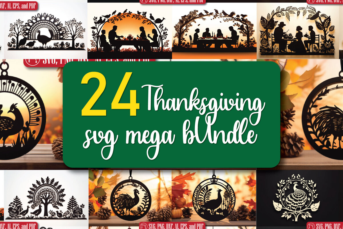 Σετ των 2 Intra απο ξύλο plywood  Χρώμα wenge 3mm-4mm πάχος - Πακέτο για την Ημέρα των Ευχαριστιών Cricut Δίασταση 4x4 cm INTRAFABR-110613176