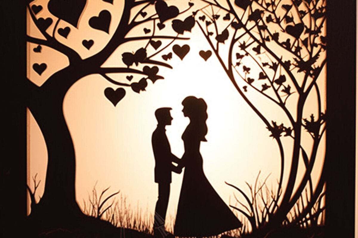 Σετ των 2 Intra απο ξύλο plywood  Χρώμα wenge 3mm-4mm πάχος - Πακέτο Cricut Valentine Decor Δίασταση 4x4 cm INTRAFABR-111386343