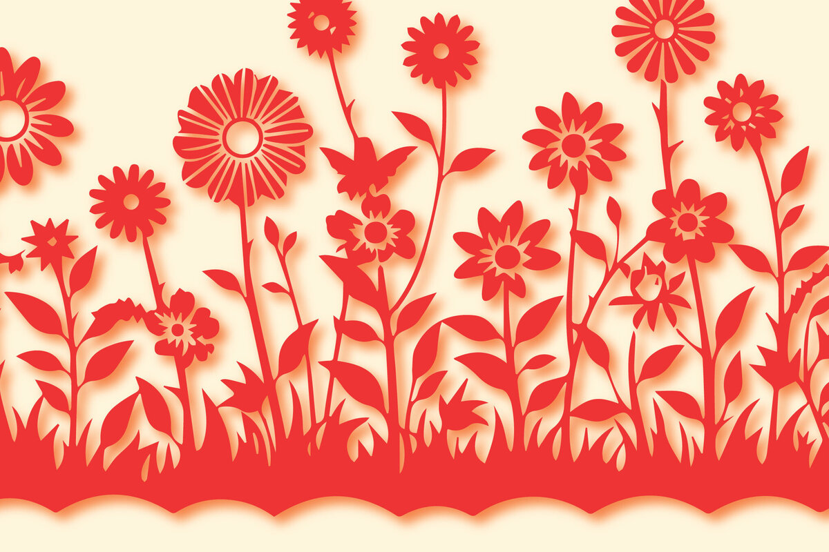 Σετ των 2 Intra απο ξύλο plywood  Χρώμα wenge 3mm-4mm πάχος - Πακέτο Cricut Wildflower Element Δίασταση 4x4 cm INTRAFABR-94977942