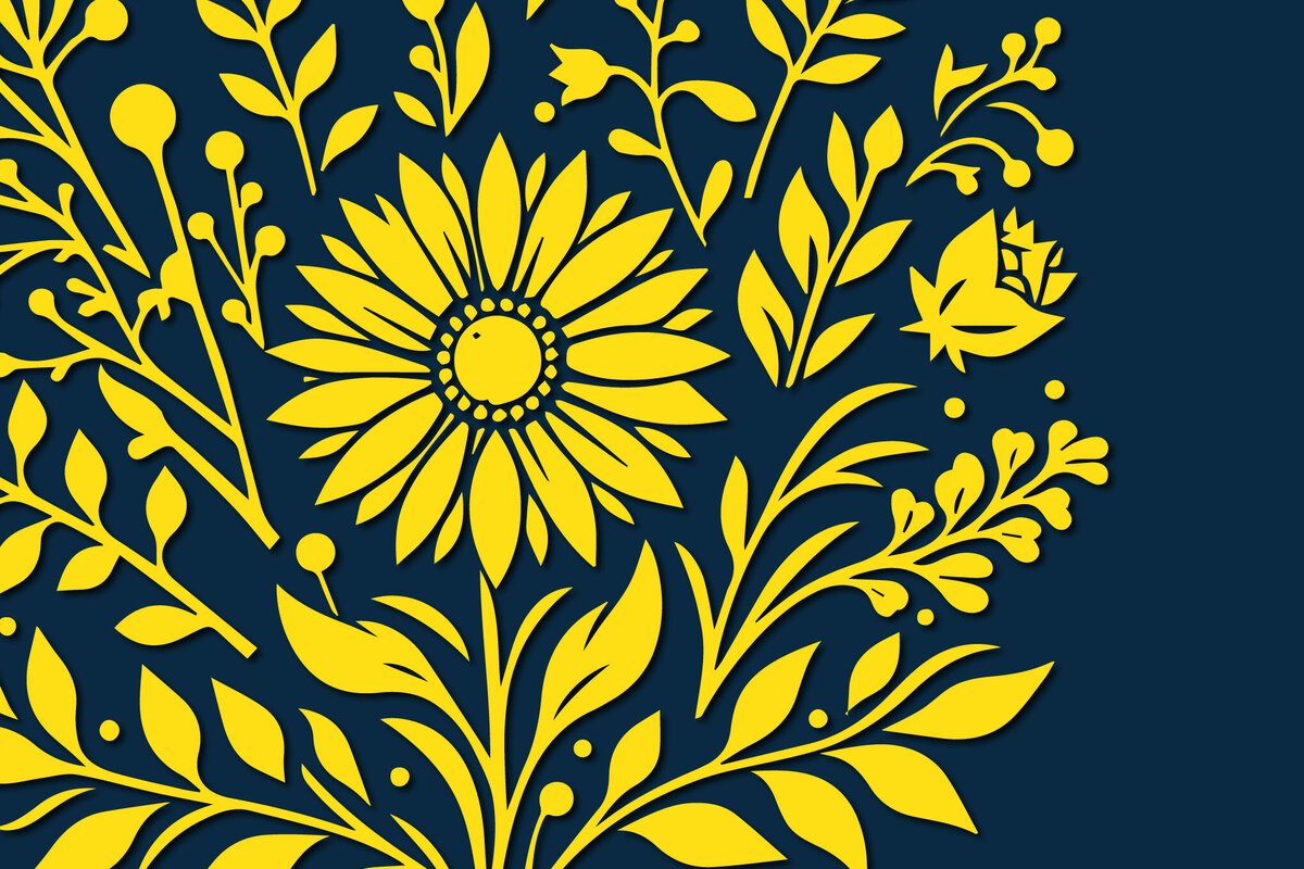 Σετ των 2 Intra απο ξύλο plywood  Χρώμα wenge 3mm-4mm πάχος - Cricut Wildflower Δίασταση 4x4 cm INTRAFABR-72392046