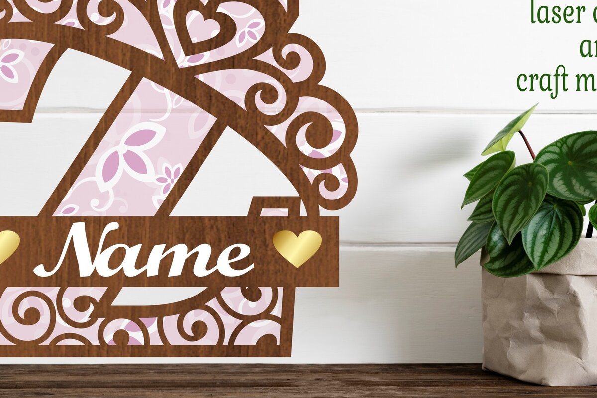 Intra απο ξύλο plywood  Χρώμα wenge 3mm-4mm πάχος - Κορώνα κεφαλαίο μονόγραμμα Γράμμα Z Δίασταση 30x20 cm INTRAFABR-94256102