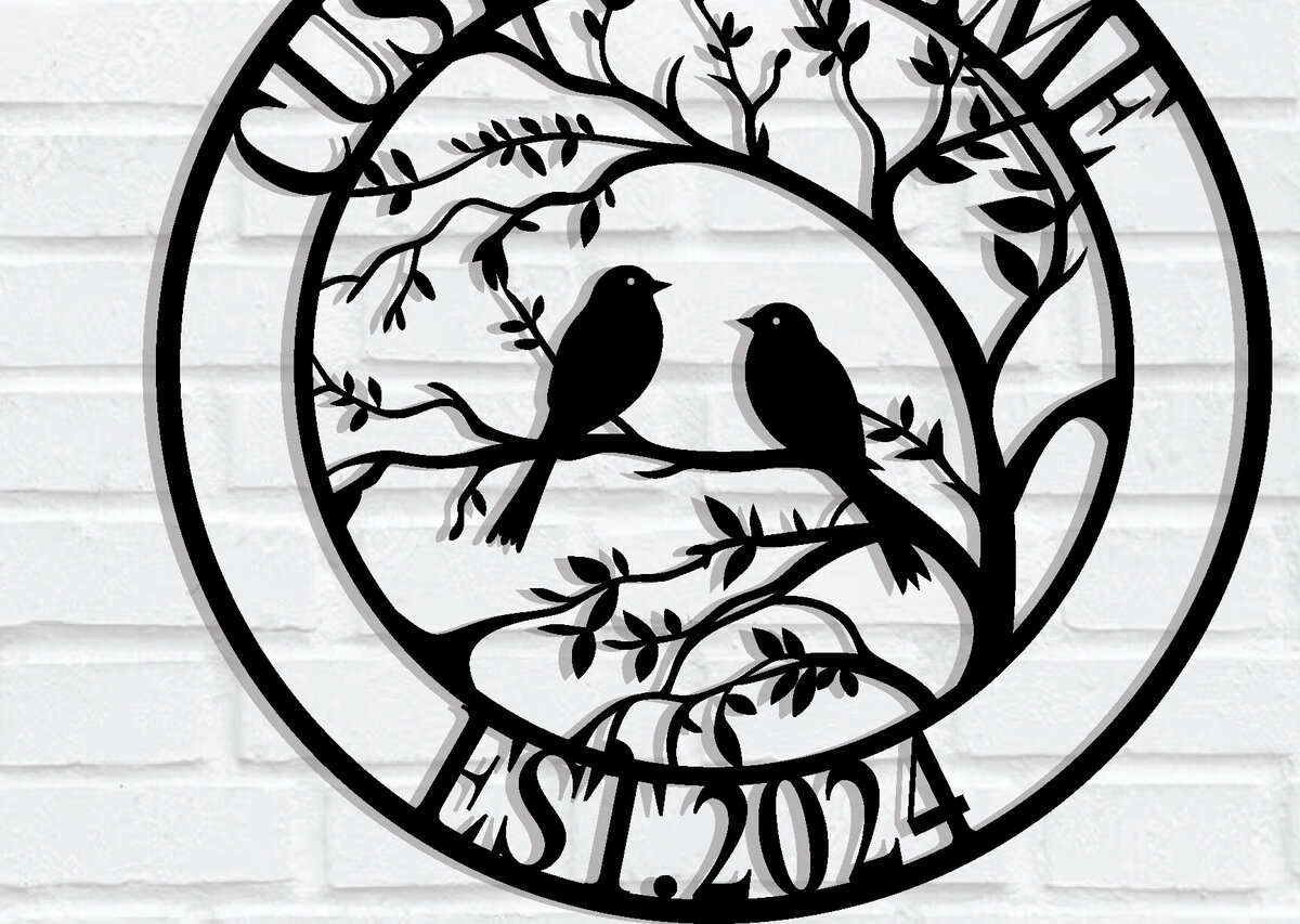 Intra απο ξύλο plywood  Χρώμα wenge 3mm-4mm πάχος - Προσαρμοσμένο πουλί ό σημάδι τέχνης Δίασταση 30x40 cm INTRAFABR-113085116