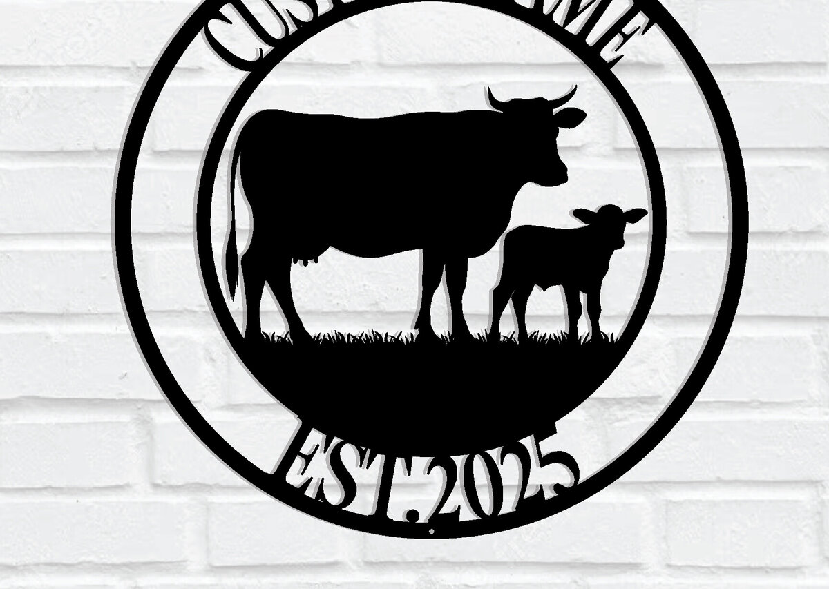 Intra απο ξύλο plywood  Χρώμα wenge 3mm-4mm πάχος - Προσαρμοσμένη πινακίδα φάρμας αγελάδων Δίασταση 30x40 cm INTRAFABR-109675652