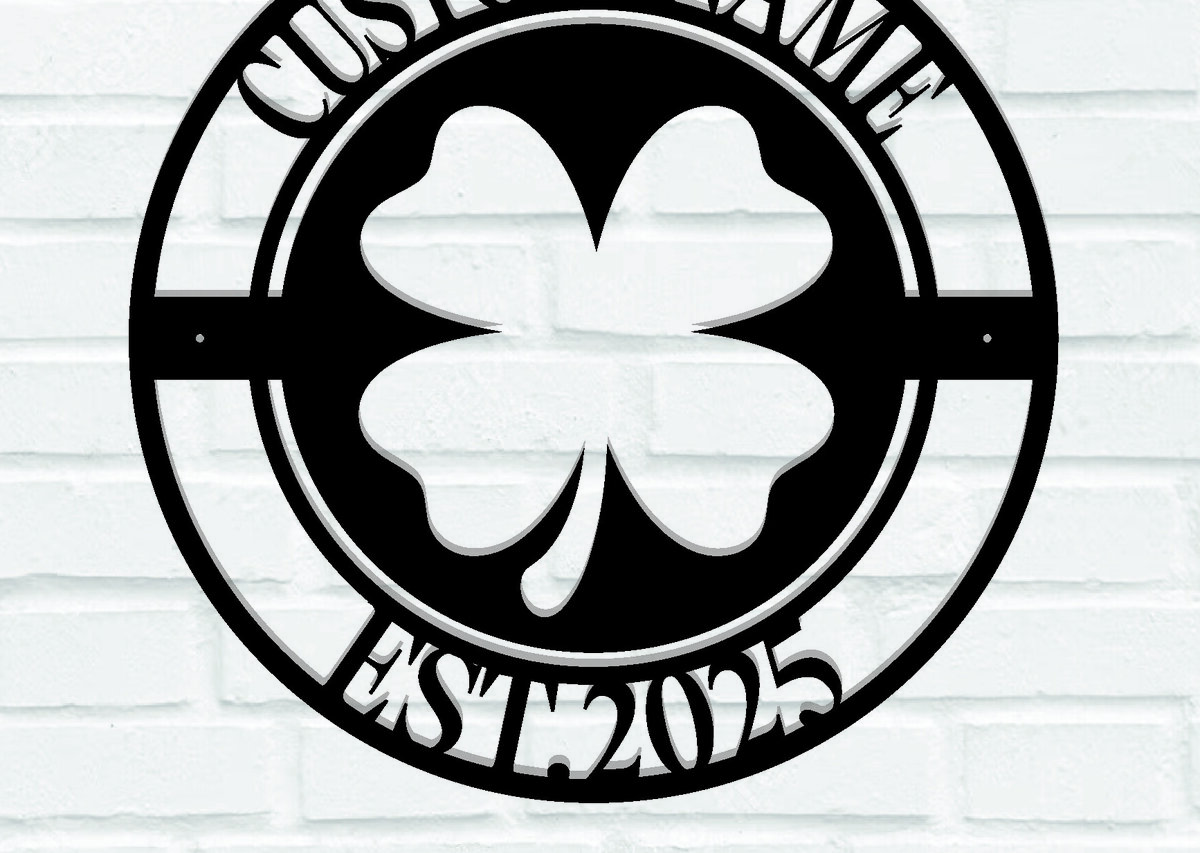 Intra απο ξύλο plywood  Χρώμα wenge 3mm-4mm πάχος - Προσαρμοσμένες ές επιγραφές St Patrick Δίασταση 30x40 cm INTRAFABR-112387091