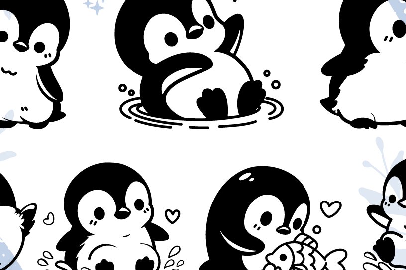 Intra απο ξύλο plywood  Χρώμα wenge 3mm-4mm πάχος - Χαριτωμένος χαρακτήρας πιγκουίνος Δίασταση 40x50 cm INTRAFABR-77677371