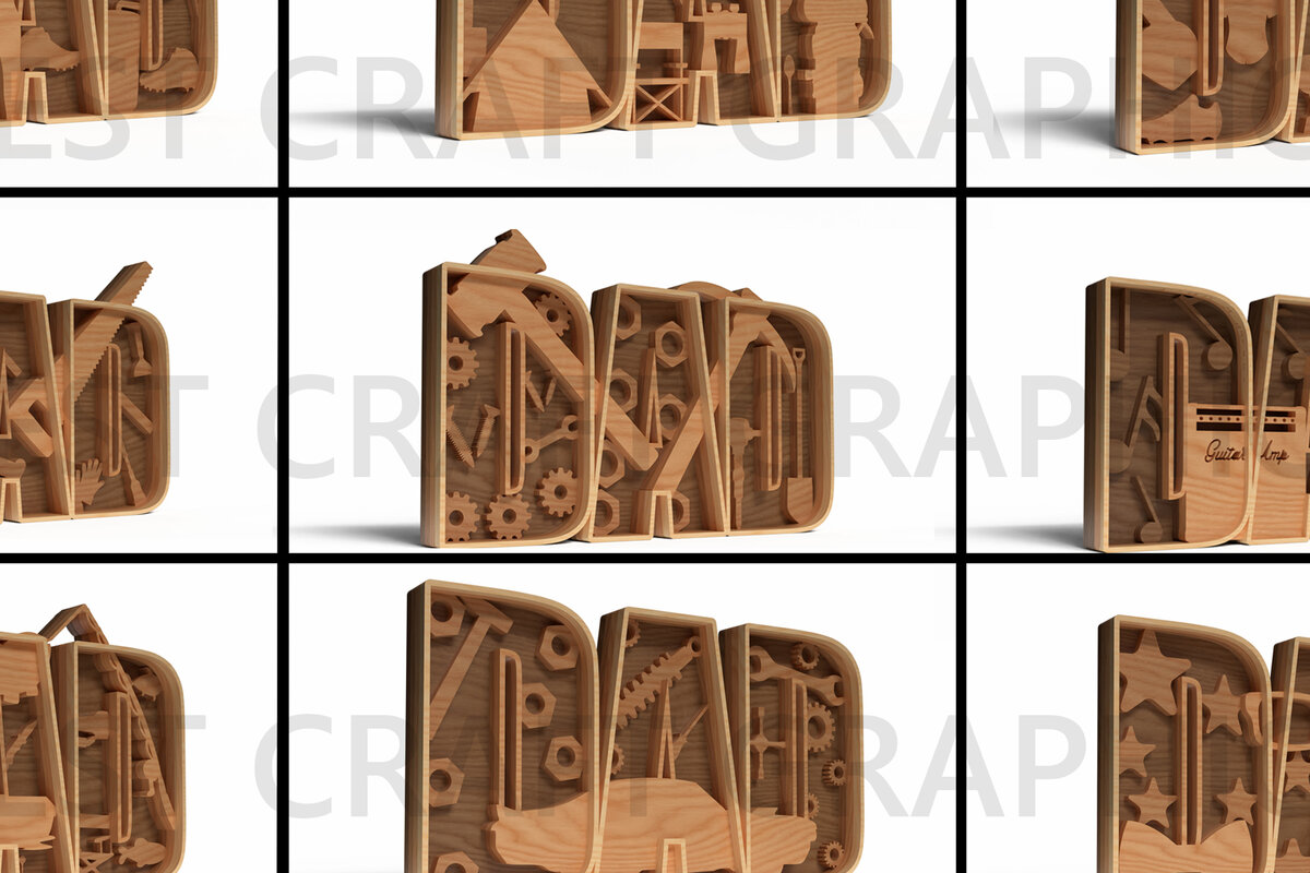 Intra απο ξύλο plywood  Χρώμα wenge 3mm-4mm πάχος - Δέσμη κοπής με λέιζερ τέχνης του πατέρα Δίασταση 30x20 cm INTRAFABR-98053898