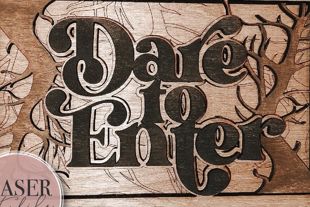 Intra απο ξύλο plywood  Χρώμα wenge 3mm-4mm πάχος - Τολμήστε να μπείτε στο Δίασταση 15x15 cm INTRAFABR-25097178