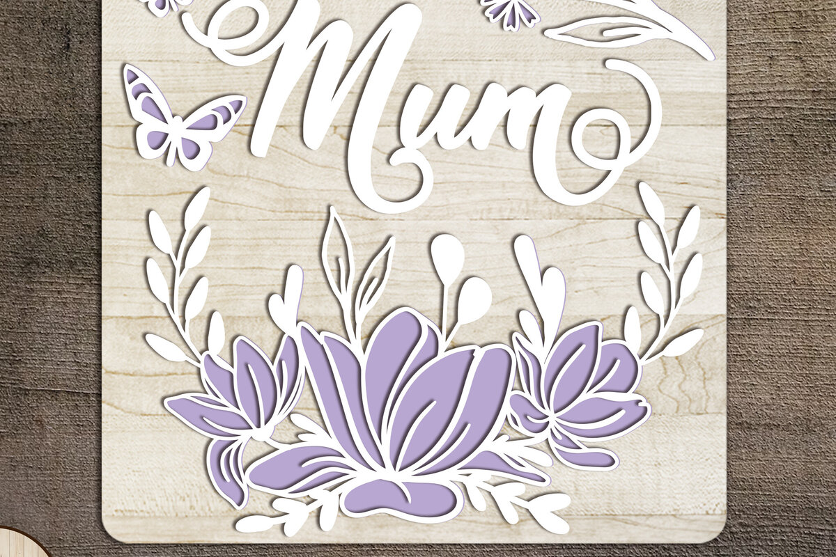 Σετ των 2 Intra απο ξύλο plywood  Χρώμα wenge 3mm-4mm πάχος - Διακοσμητικό προσαρμοσμένο πάνελ τοίχου, κομμένο Δίασταση 14x14 cm INTRAFABR-107490544