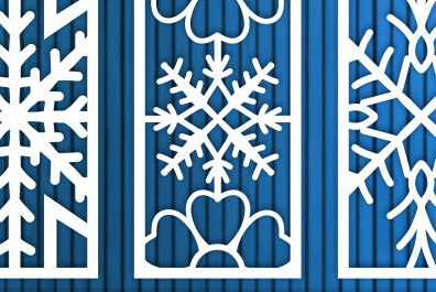 Intra απο ξύλο plywood  Χρώμα wenge 3mm-4mm πάχος - Διακοσμητικό πάνελ κοπής με λέιζερ διακόσμηση τοίχου Δίασταση 30x20 cm INTRAFABR-97563635