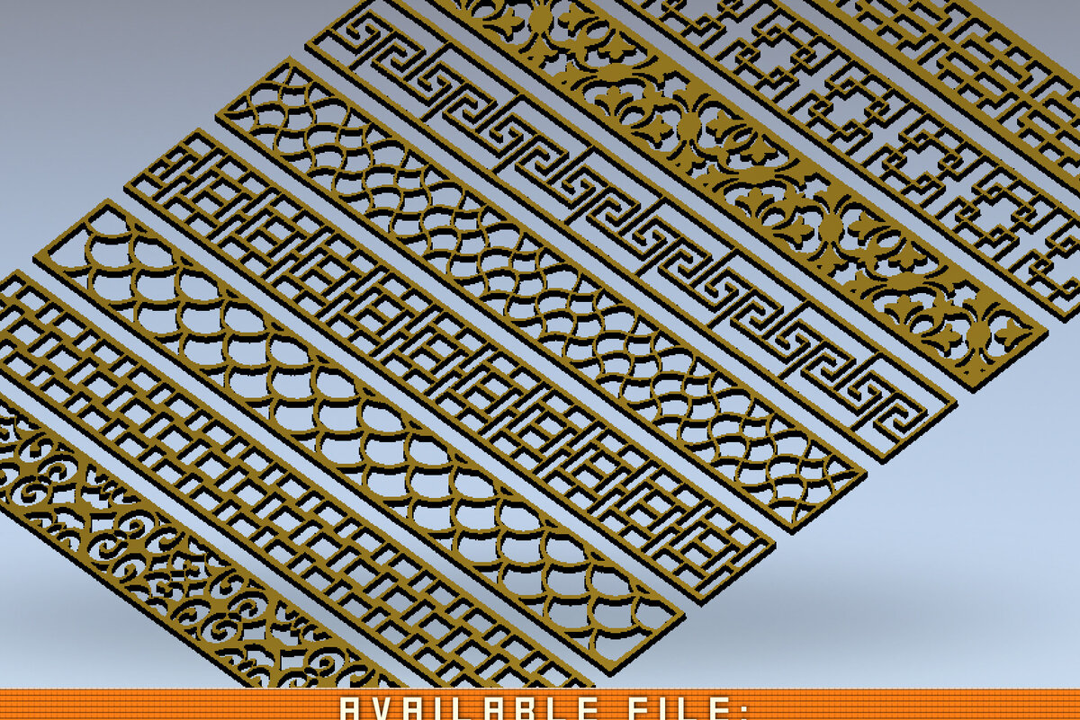 Σετ των 2 Intra απο ξύλο plywood  Χρώμα wenge 3mm-4mm πάχος - Διακοσμητικά πάνελ κοπής με λέιζερ Σχέδιο CNC Δίασταση 6x6 cm INTRAFABR-97564587