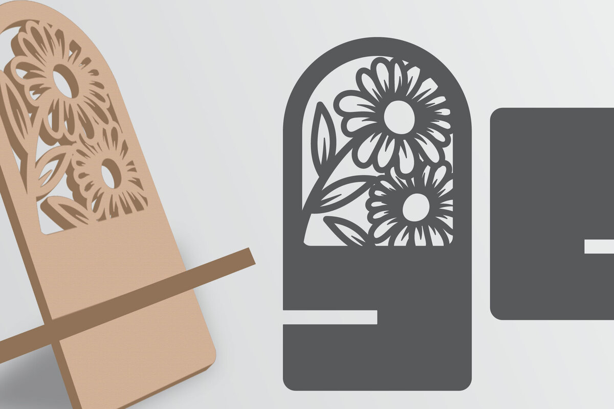 Intra απο ξύλο plywood  Χρώμα wenge 3mm-4mm πάχος - Διακοσμητική θήκη τηλεφώνου Lasercut Δίασταση 30x20 cm INTRAFABR-98692159