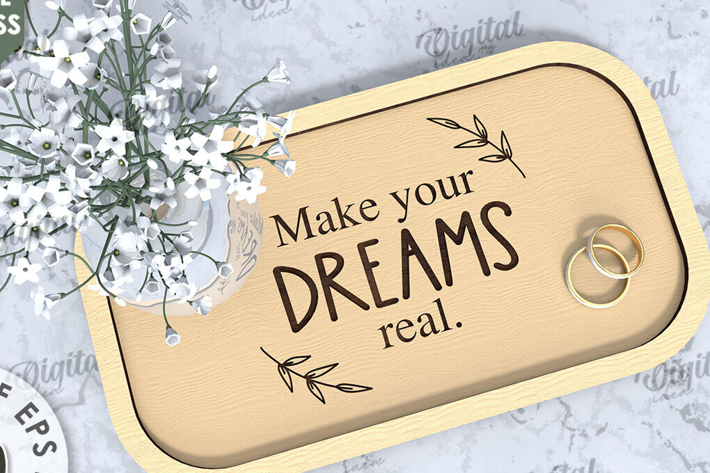 Σετ των 2 Intra απο ξύλο plywood  Χρώμα wenge 3mm-4mm πάχος - Διακοσμητικό Δίσκο Γάμου με λέιζερ Δίασταση 20x20 cm INTRAFABR-114204942