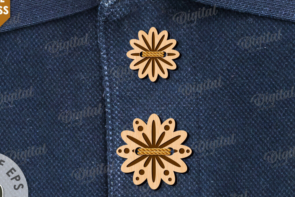 Intra απο ξύλο plywood  Χρώμα wenge 3mm-4mm πάχος - Διακοσμητικά Ξύλινα Κουμπιά Κοπή Laser Δίασταση 30x20 cm INTRAFABR-114205396