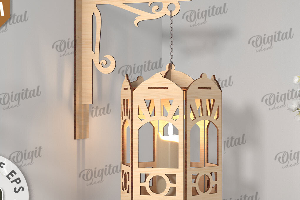 Intra απο ξύλο plywood  Χρώμα wenge 3mm-4mm πάχος - Διακοσμητικό Ξύλινο Επιτοίχιο Φωτιστικό Κοπής Laser Δίασταση 30x20 cm INTRAFABR-94251135