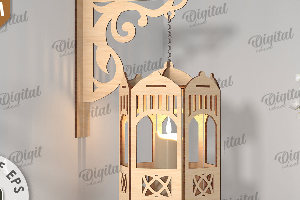 Intra απο ξύλο plywood  Χρώμα wenge 3mm-4mm πάχος - Διακοσμητικό Ξύλινο Επιτοίχιο Φωτιστικό Κοπής Laser Δίασταση 30x20 cm INTRAFABR-101663269