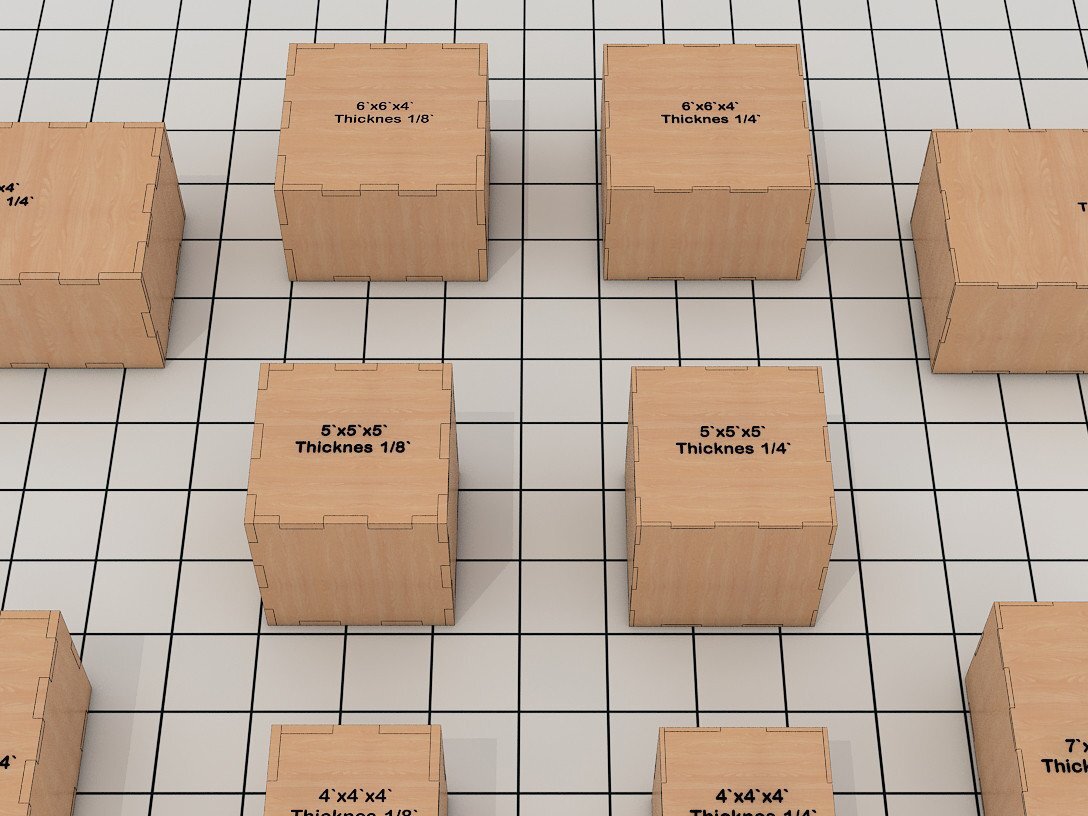 Intra απο ξύλο plywood  Χρώμα wenge 3mm-4mm πάχος - Διαφορετικά μεγέθη Closed Box Δίασταση 30x20 cm INTRAFABR-87061567