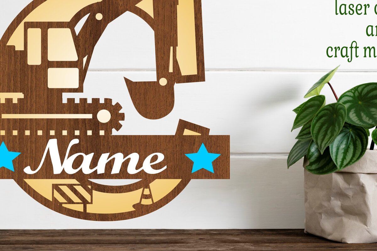 Intra απο ξύλο plywood  Χρώμα wenge 3mm-4mm πάχος - Digger Capital Monogram Letter C Δίασταση 30x20 cm INTRAFABR-96924937