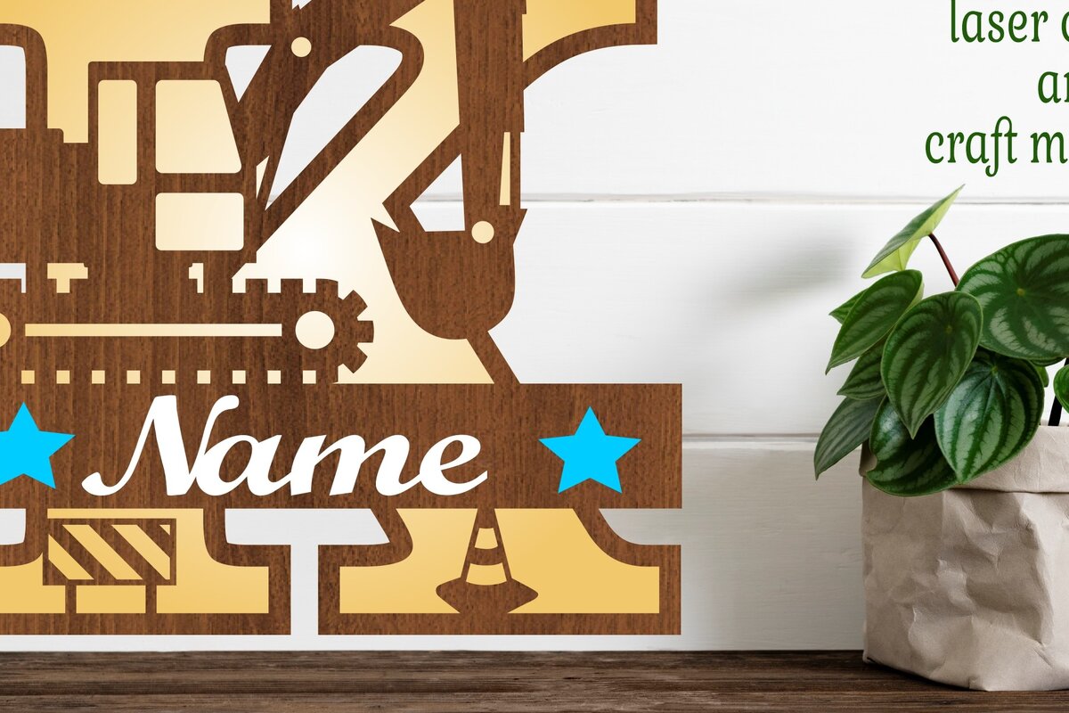 Intra απο ξύλο plywood  Χρώμα wenge 3mm-4mm πάχος - Digger Capital Monogram Letter K Δίασταση 30x20 cm INTRAFABR-27614381