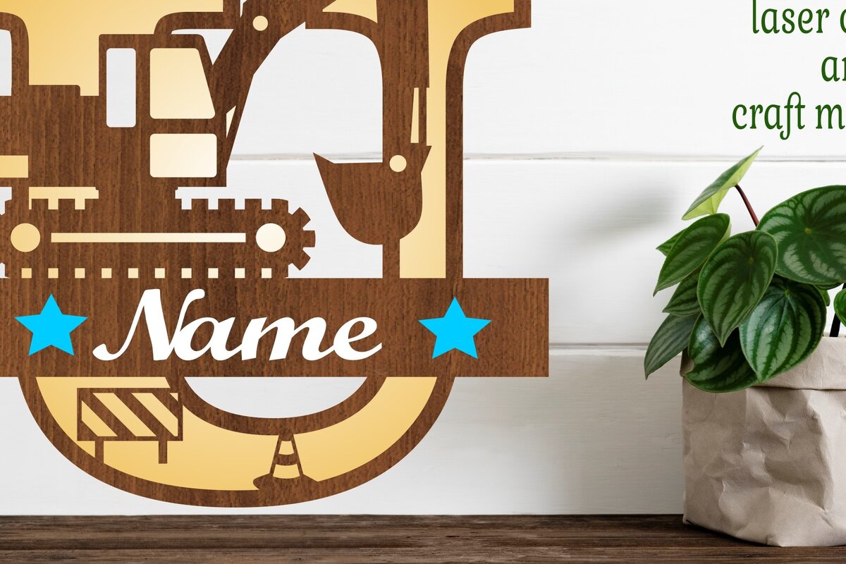 Intra απο ξύλο plywood  Χρώμα wenge 3mm-4mm πάχος - Digger Capital Monogram Letter U Δίασταση 30x20 cm INTRAFABR-79049926