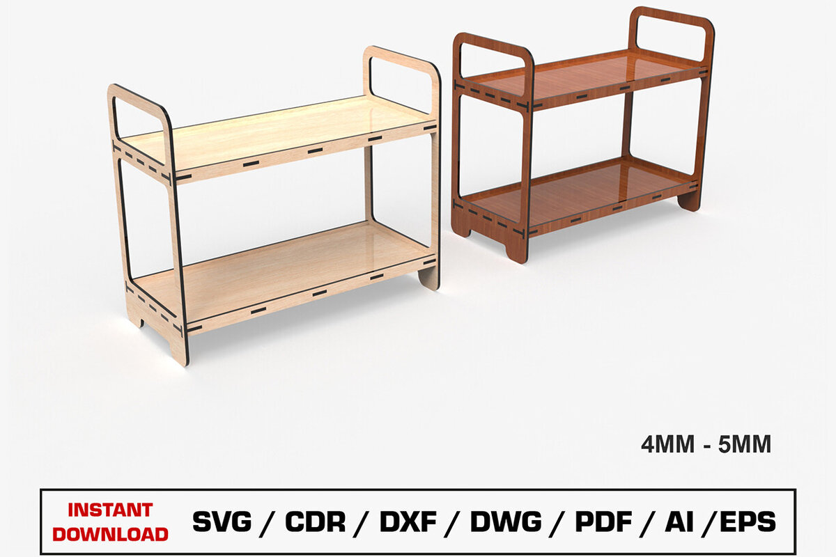 Intra απο ξύλο plywood  Χρώμα wenge 3mm-4mm πάχος - Εμφάνιση υ κοπής με λέιζερ βάσης, ράφι Δίασταση 30x20 cm INTRAFABR-117418784