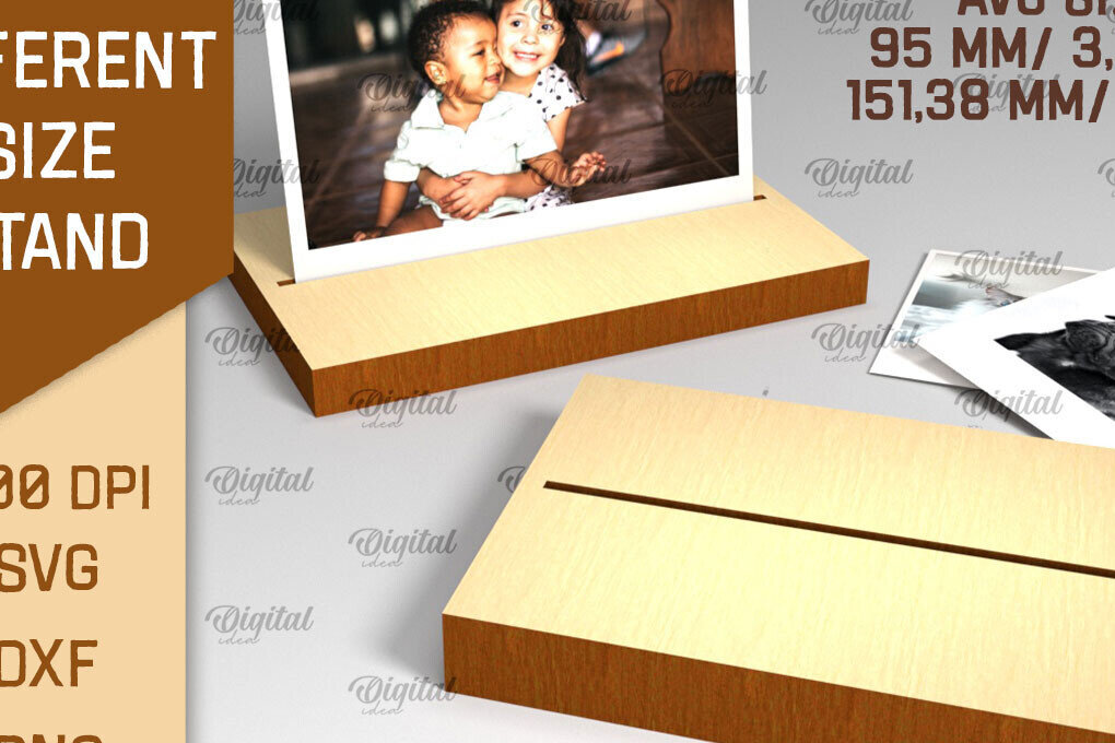 Intra απο ξύλο plywood  Χρώμα wenge 3mm-4mm πάχος - Εμφάνιση Stand LaserCut. Ξύλινη βάση Δίασταση 30x20 cm INTRAFABR-102063041