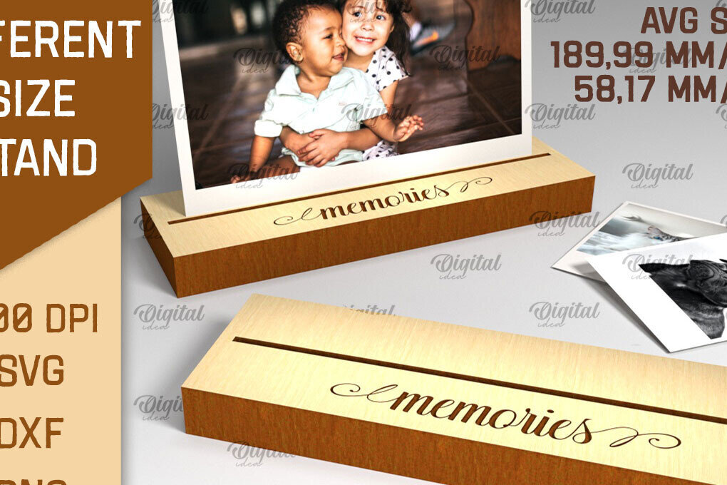 Intra απο ξύλο plywood  Χρώμα wenge 3mm-4mm πάχος - Εμφάνιση Stand LaserCut. Ξύλινη βάση Δίασταση 30x20 cm INTRAFABR-102063104