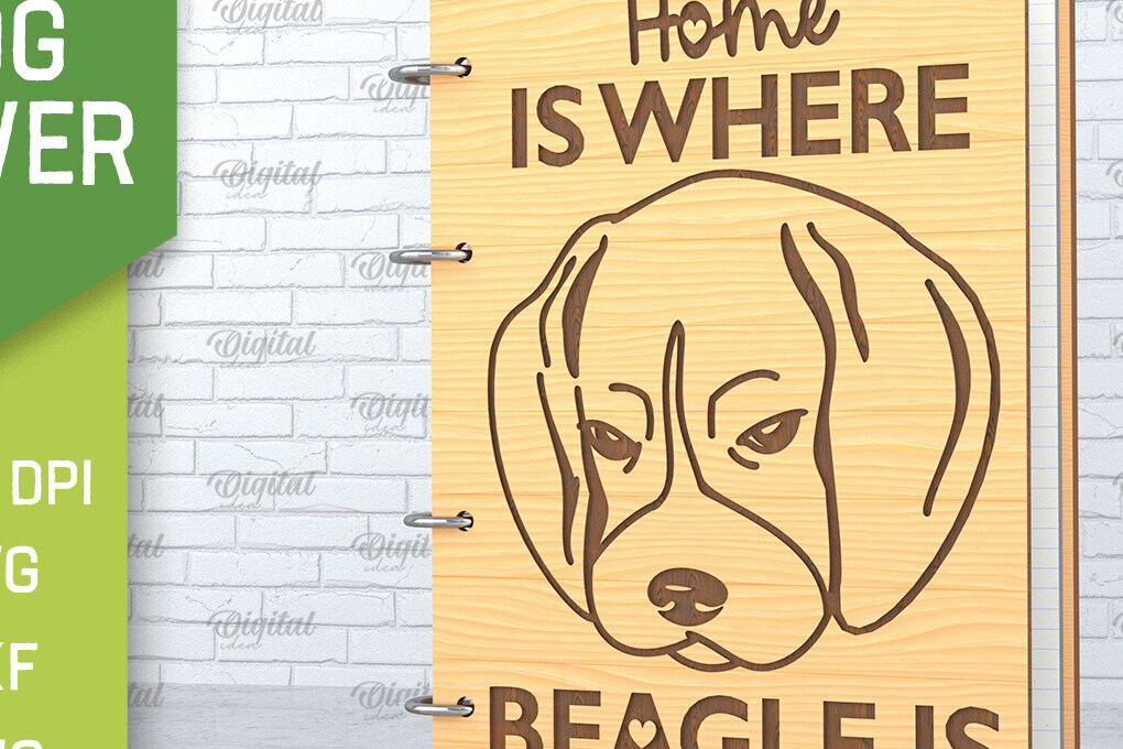 Intra απο ξύλο plywood  Χρώμα wenge 3mm-4mm πάχος - κάλυμμα σκύλου. Beagle Δίασταση 30x20 cm INTRAFABR-36192864