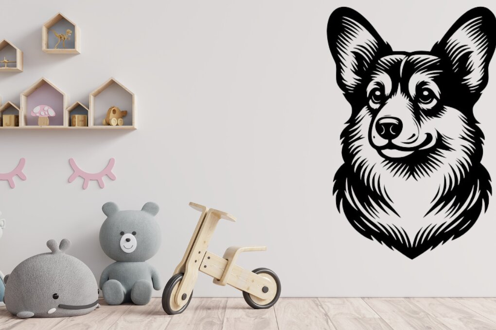 Σετ των 2 Intra απο ξύλο plywood  Χρώμα wenge 3mm-4mm πάχος - σκύλου Δίασταση 4x4 cm INTRAFABR-122457540