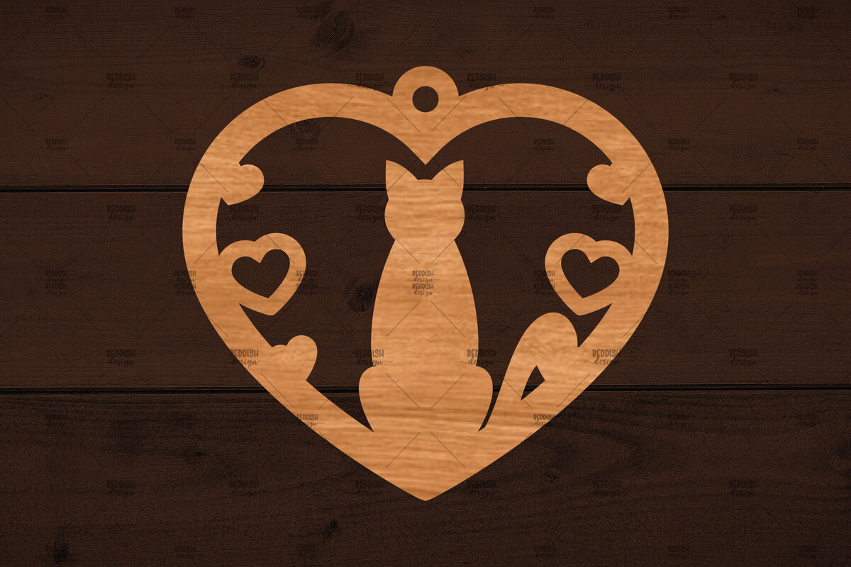 Σετ των 2 Intra απο ξύλο plywood  Χρώμα wenge 3mm-4mm πάχος - Στολίδι σκύλου , Δίασταση 6x6 cm INTRAFABR-117644396